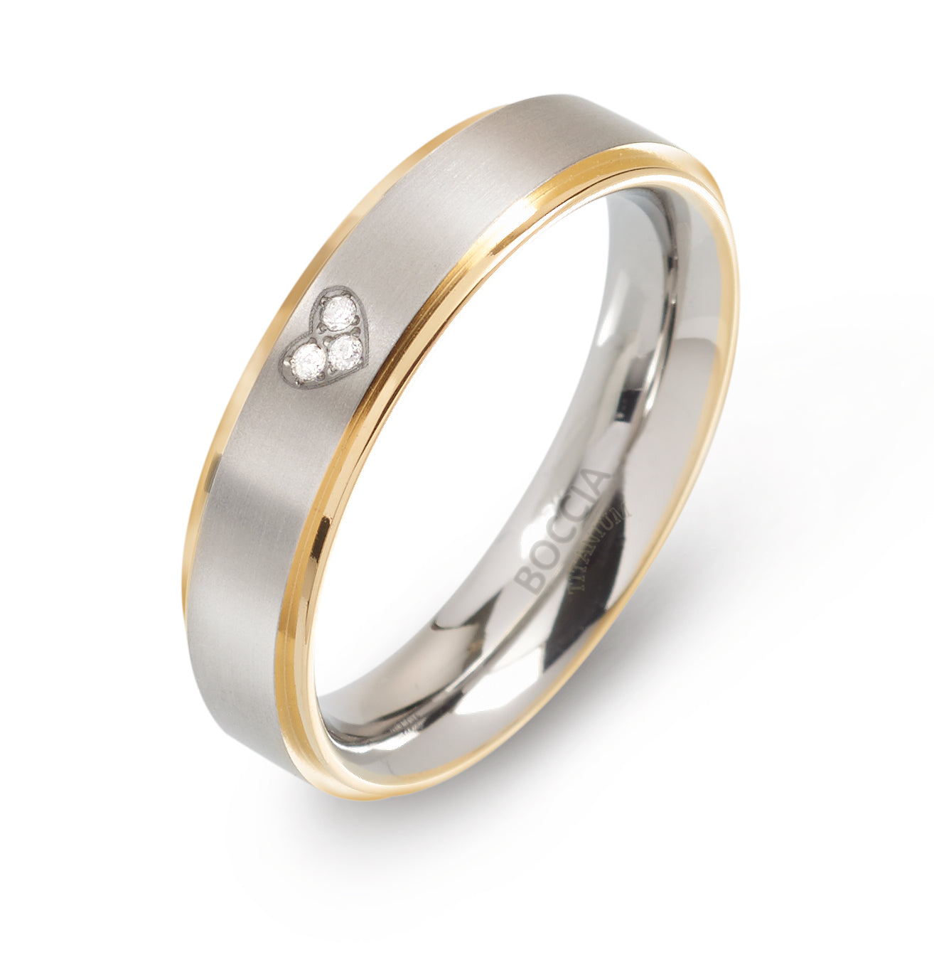boccia-0134-06-titan-ring-5-mm-herz-diamant-0-015-ct-teilvergoldet image 3