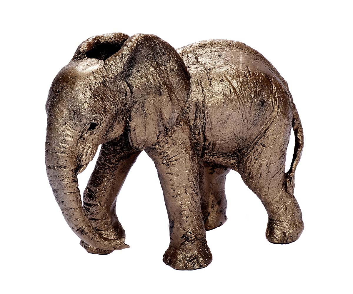 brillibrum-elefant-skulptur-bronze-kunstharz-afrika-mama-23-cm image 8