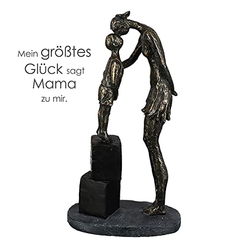 brillibrum-skulptur-mutter-mit-kind-bronzefarben-polyresin-28-cm image 4
