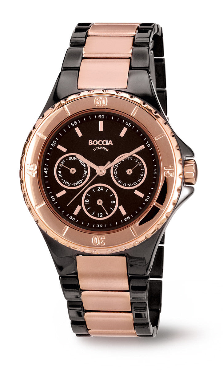 boccia-3760-02-titanium-uhr-unisex-42mm-schwarz-ros-gold image 4