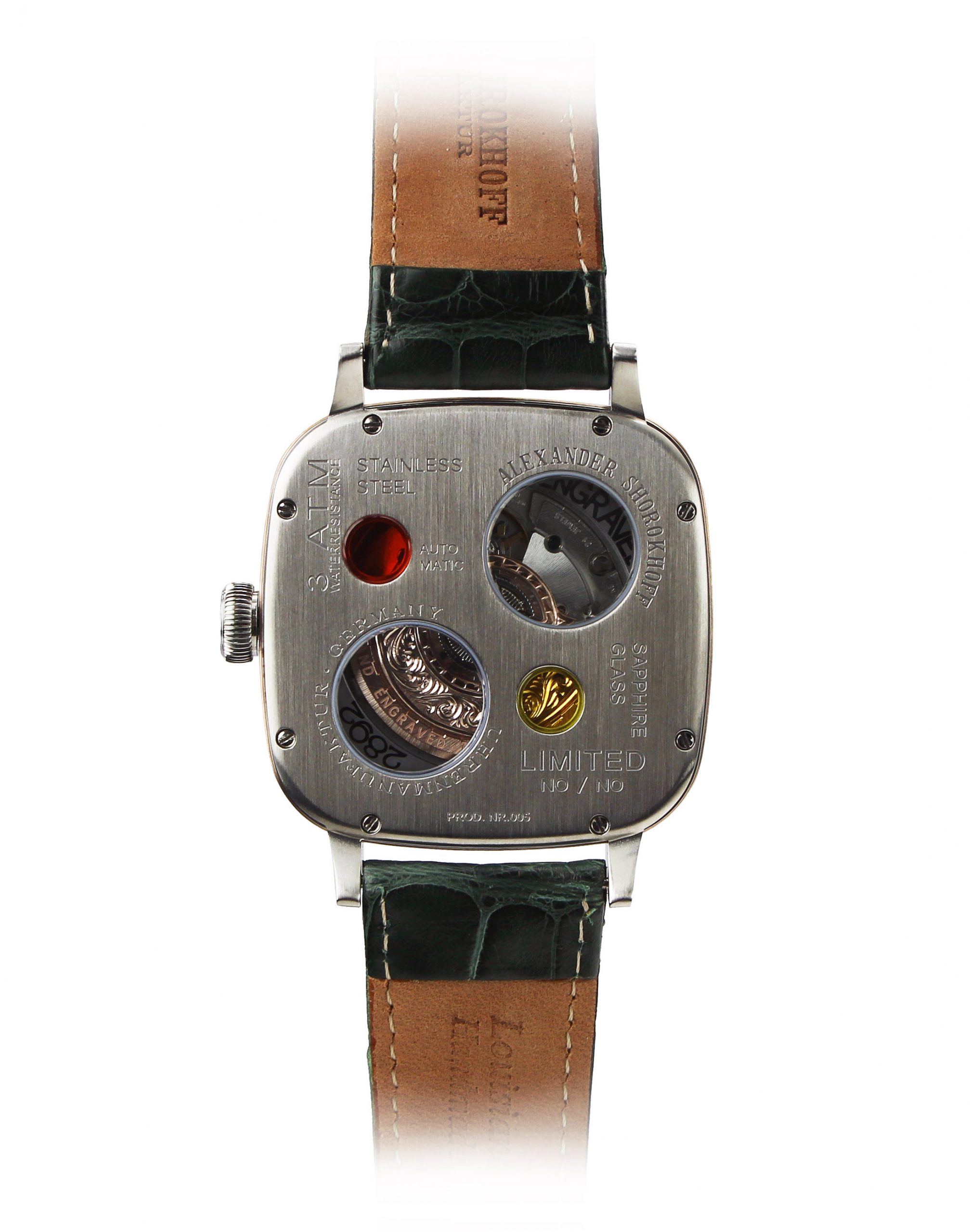 alexander-shorokhoff-kandy-classic-avantgarde-uhr-eckig image 7