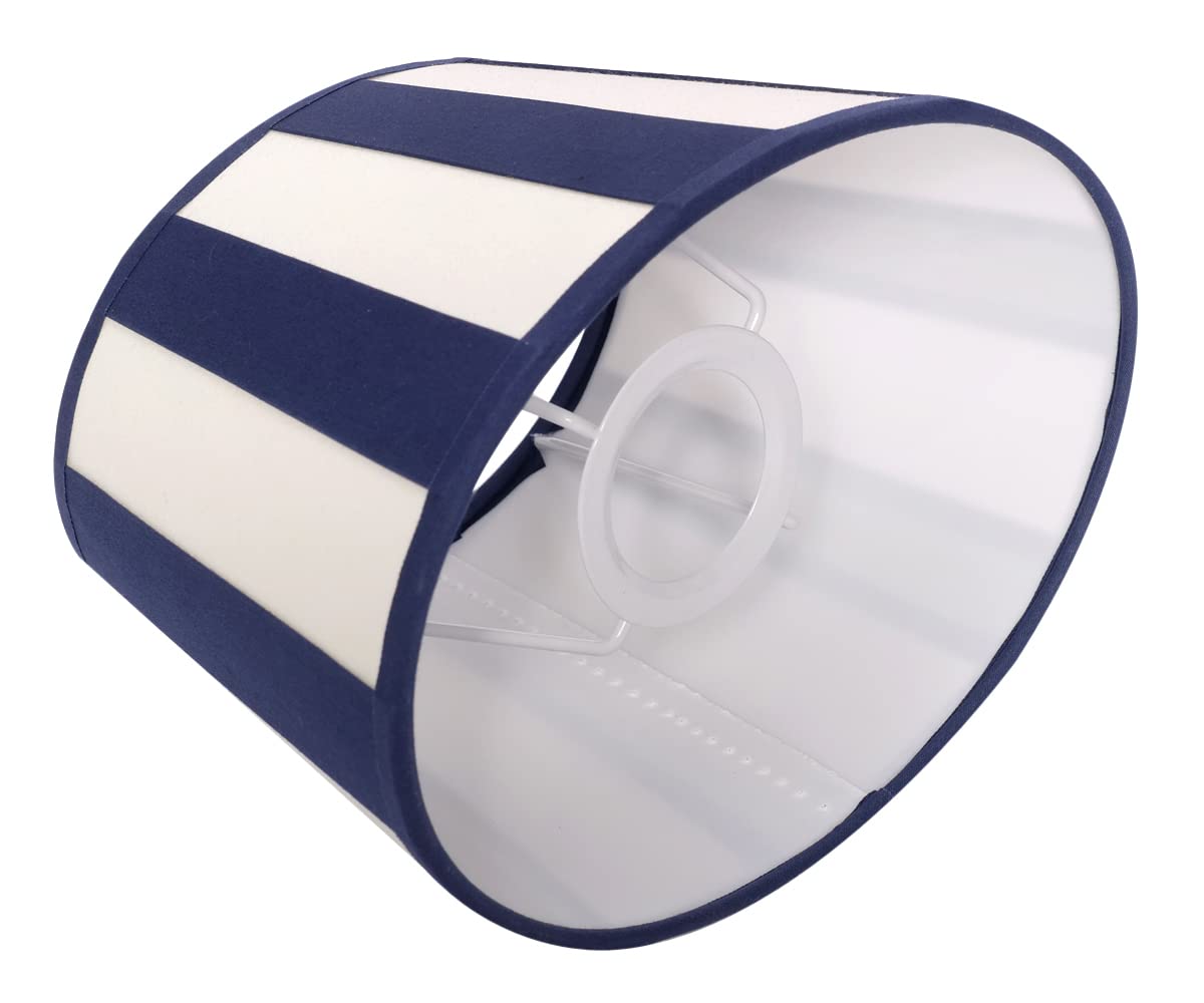 brillibrum-lampenschirm-gestreift-oval-22x15-cm-blau-creme-e14-e27 image 4