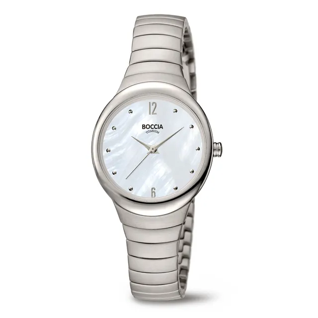 boccia-3307-01-damen-titan-uhr-perlmutt-wei-33mm image 1