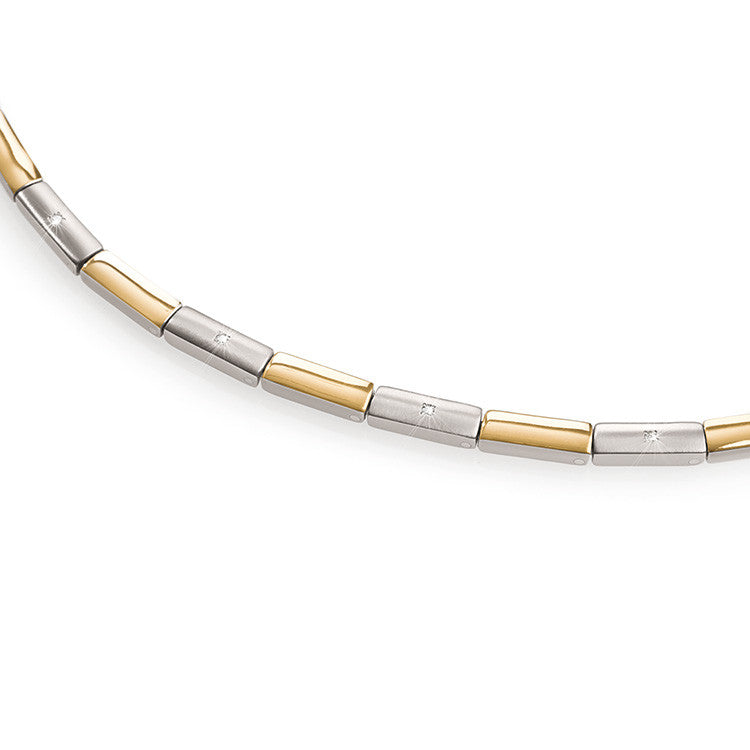 boccia-0866-04-titan-kette-gold-mit-4-diamanten-45cm image 2