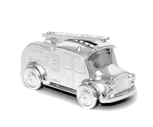 brillibrum-sparschwein-feuerwehr-versilberte-spardose-mit-namensgravur-15-cm image 1