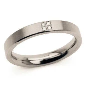 boccia-0120-01-titan-ring-3-5-mm-4-diamanten image 1