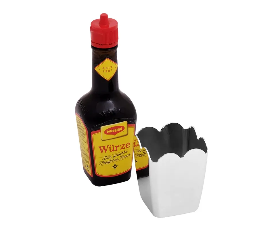 brillibrum-maggi-flasche-125-ml-mit-st-nder-versilbert-16-5-cm image 1