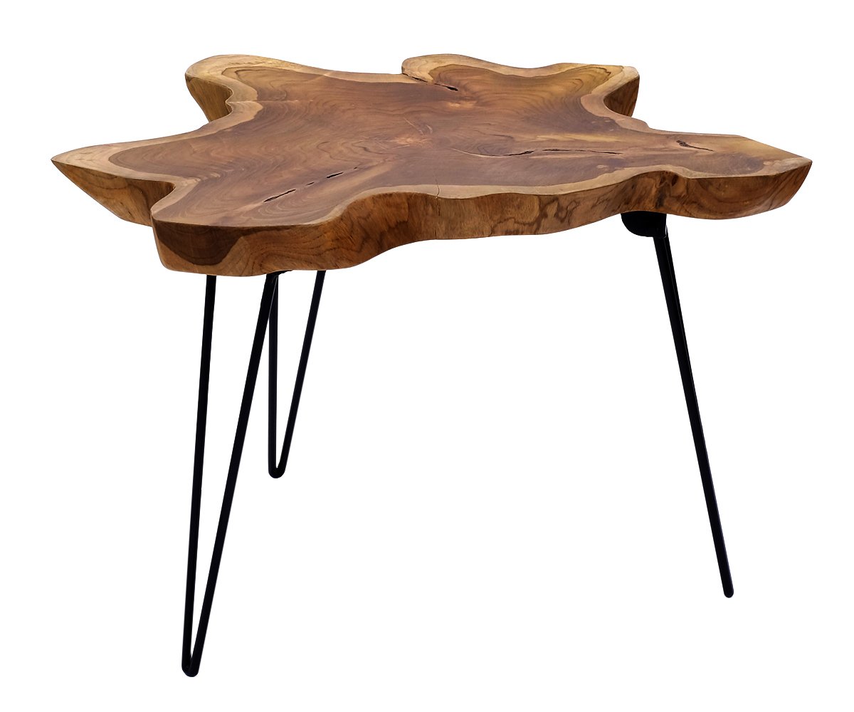 brillibrum-design-teakholz-klapptisch-couchtisch-45-cm-baumscheibe image 1