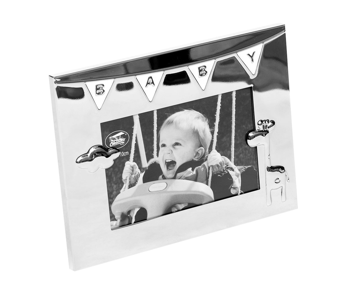 brillibrum-baby-bilderrahmen-silber-mit-wunschgravur-10x15 image 1