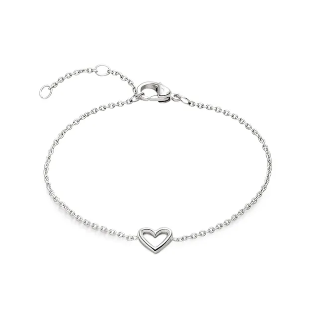boccia-03070-01-titanium-armband-herz-offen-poliert image 1