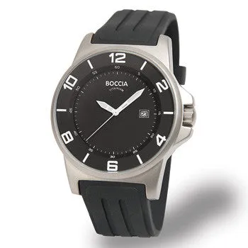 boccia-3535-01-herren-titan-uhr-schwarz-kautschuk-45-mm-mit-datum image 1