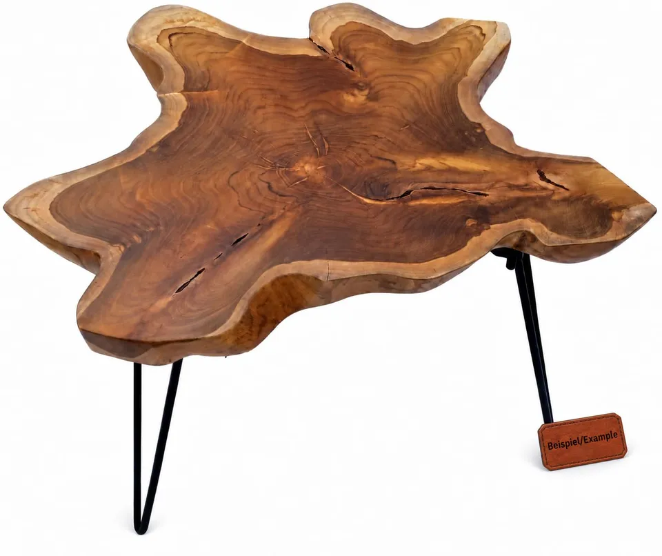 brillibrum-teakholz-baumscheiben-couchtisch-45x70x60-cm-klappbar image 1