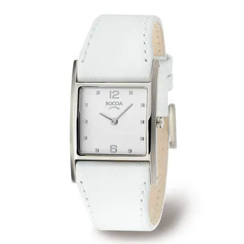 boccia-3160-01-damen-titan-uhr-tank-wei-leder-27-mm image 1