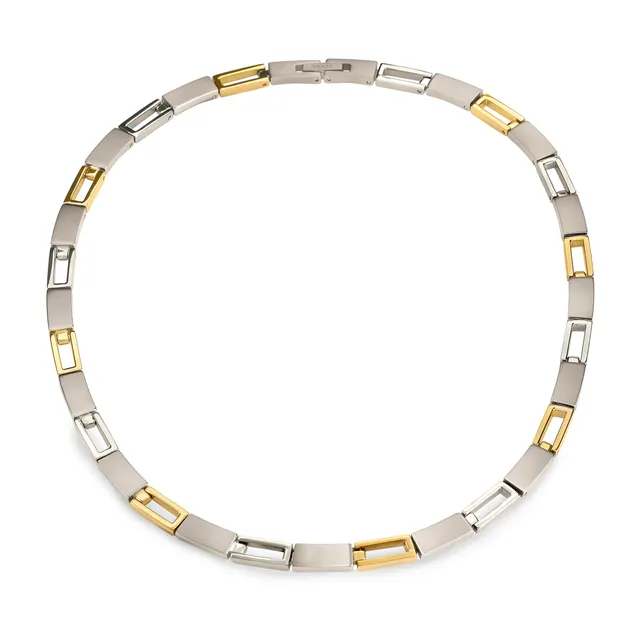 boccia-titanium-halskette-08040-02-bicolor-45-cm image 1