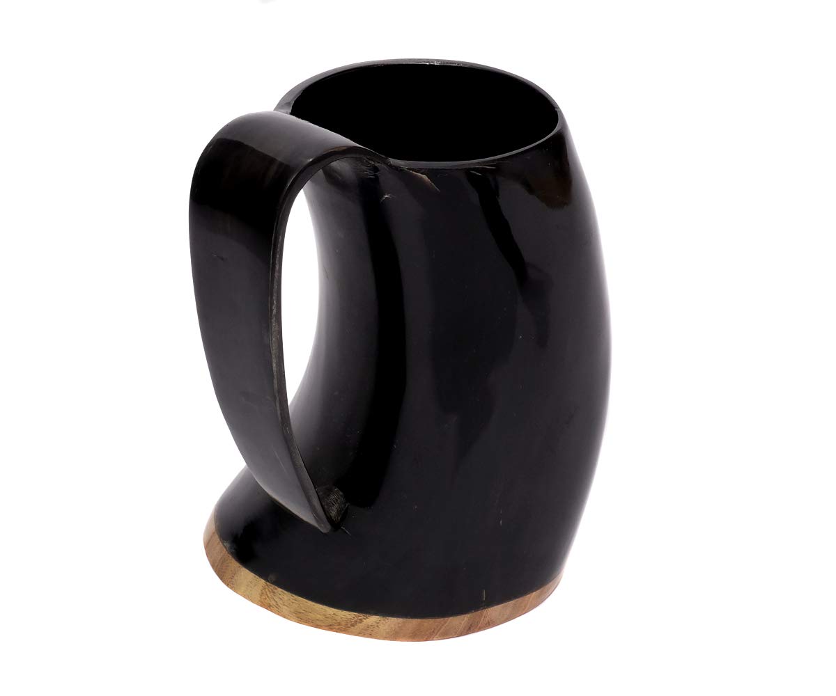 brillibrum-design-trinkhorn-becher-kuhhorn-poliert-mit-griff-300-ml image 4