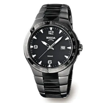 boccia-3549-03-titanium-herrenuhr-schwarz-40-mm image 1