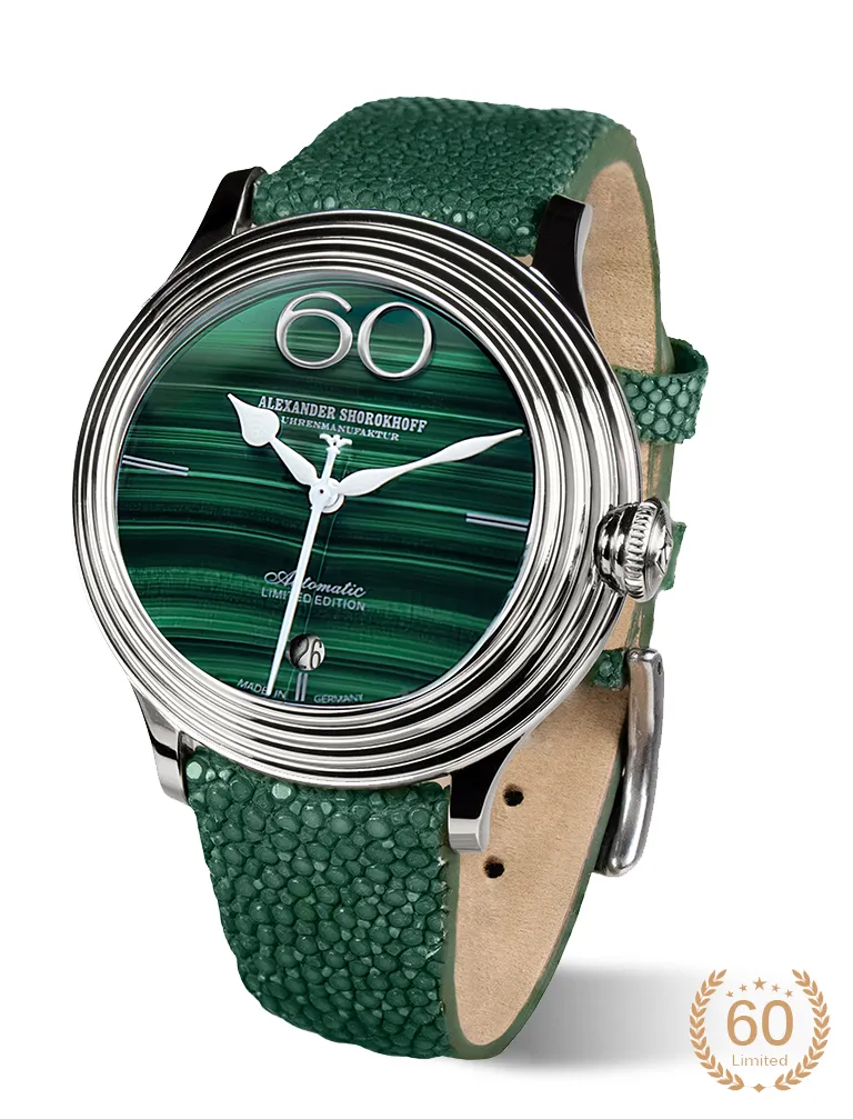 alexander-shorokhoff-frozy-green-automatikuhr image 1