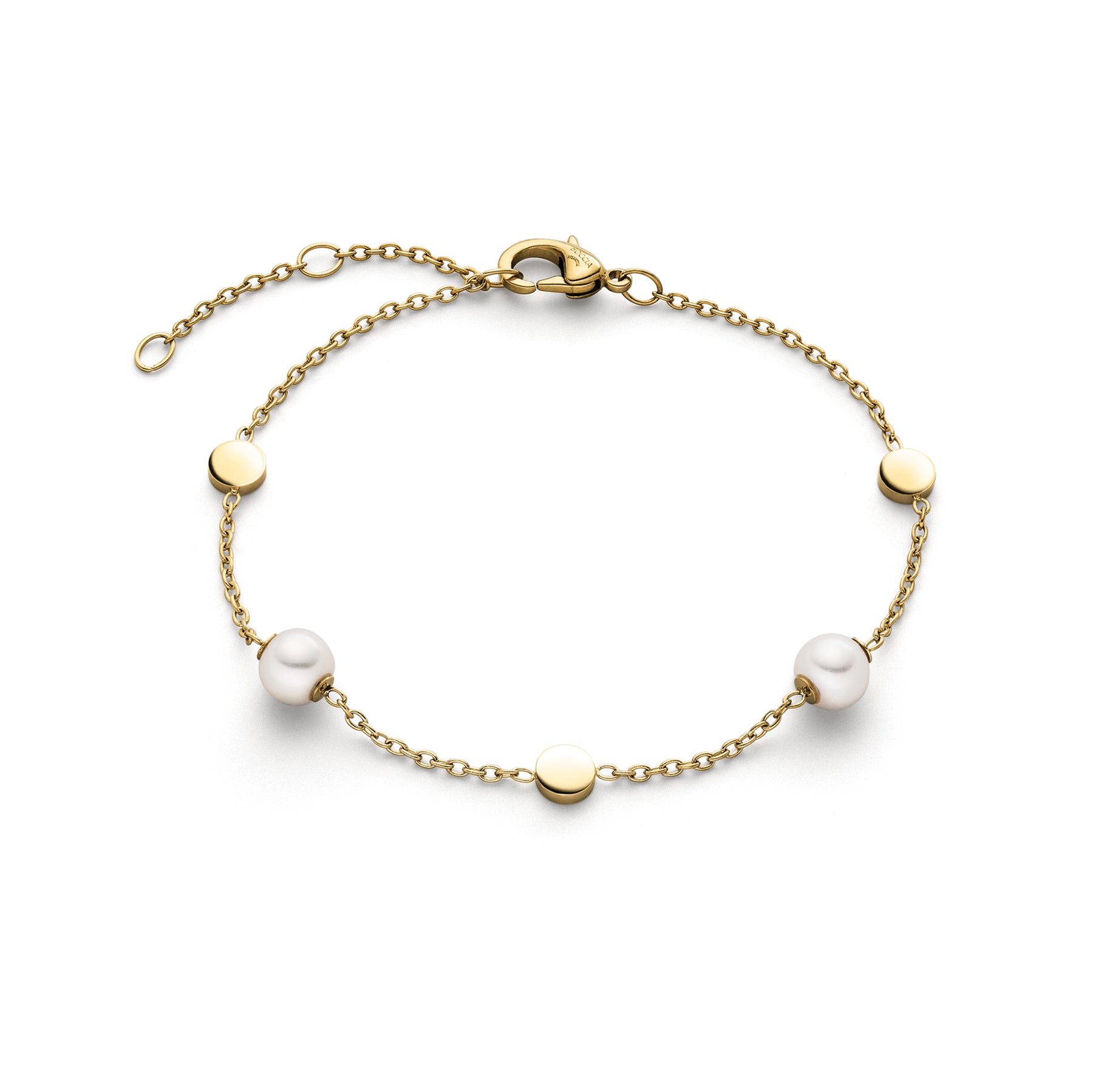 boccia-03060-02-titan-armband-gold-mit-perlen-verstellbar image 1
