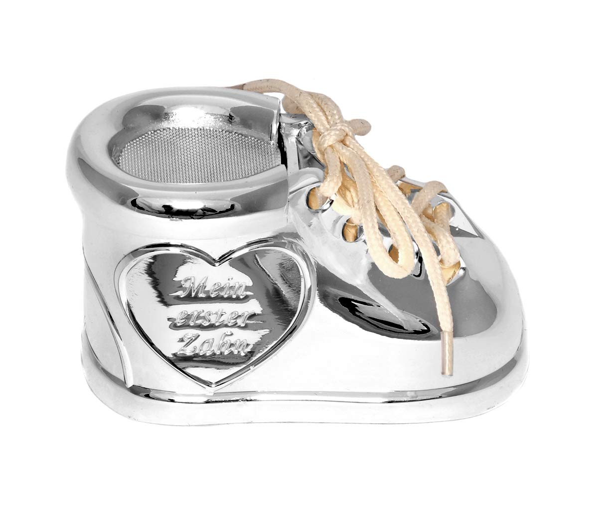 brillibrum-2er-geschenk-set-milchzahndose-lockendose-schuh-versilbert image 4
