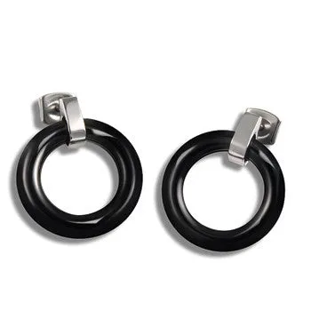 boccia-0582-02-titanium-ohrringe-kreis-h-nger-schwarz-keramik-18-mm image 1