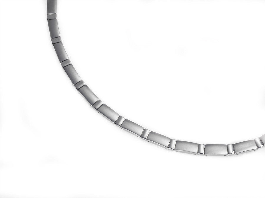 boccia-0845-01-titanium-flachglieder-collier image 2