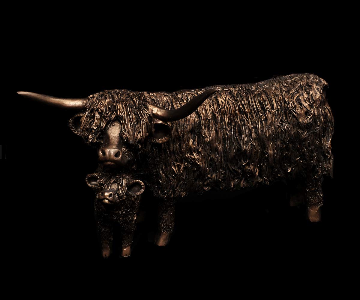 brillibrum-deko-skulptur-highland-kuh-mit-kalb-modell-1 image 5