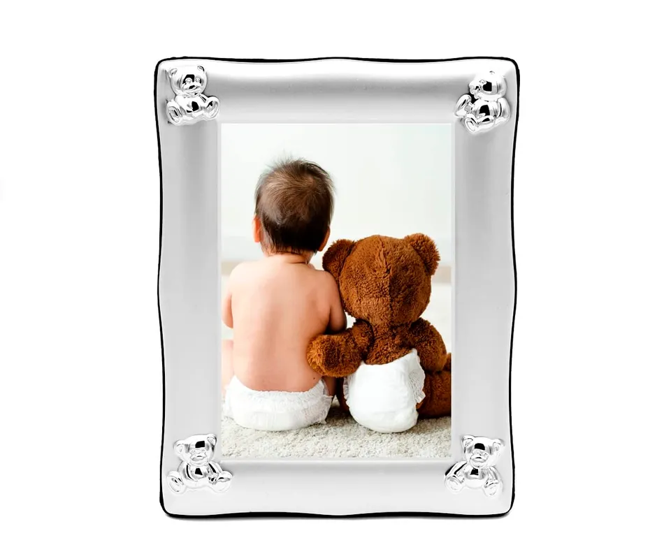 brillibrum-baby-bilderrahmen-versilbert-b-r-motiv-9x13-cm image 1