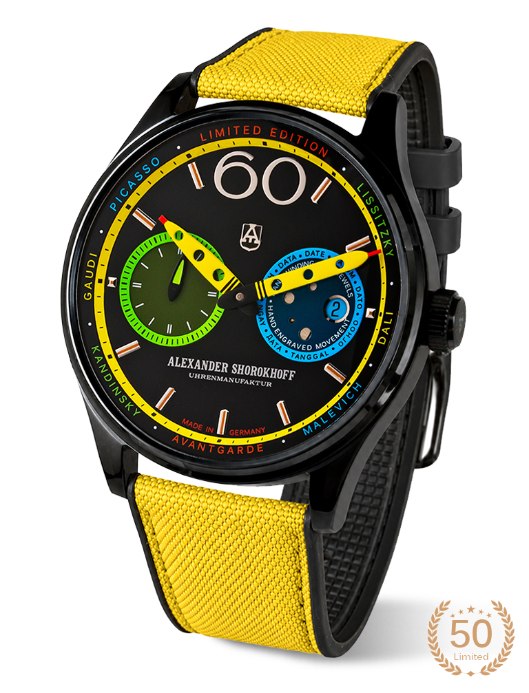 alexander-shorokhoff-karandash-2-avantgarde-herrenuhr image 1