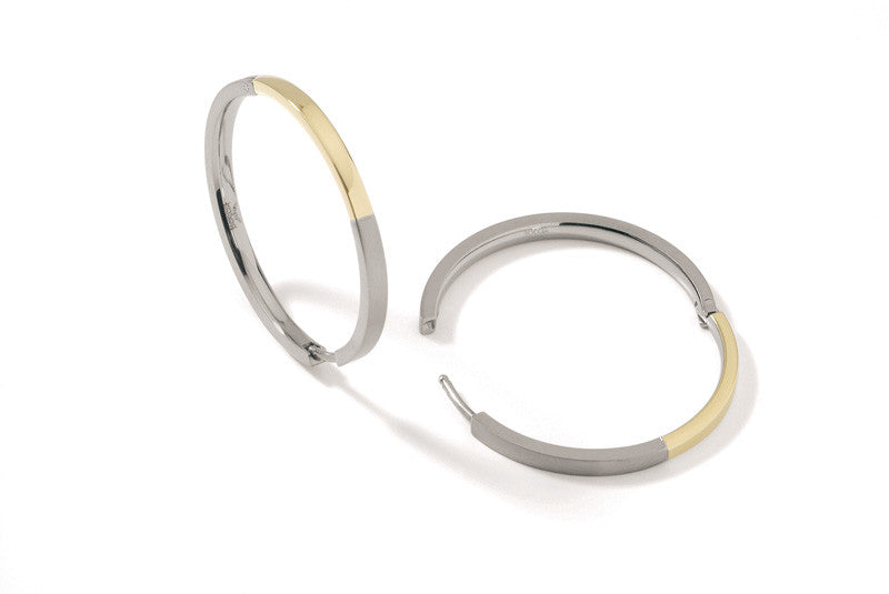 boccia-0516-02-titanium-creolen-bicolor-32-5-mm image 2