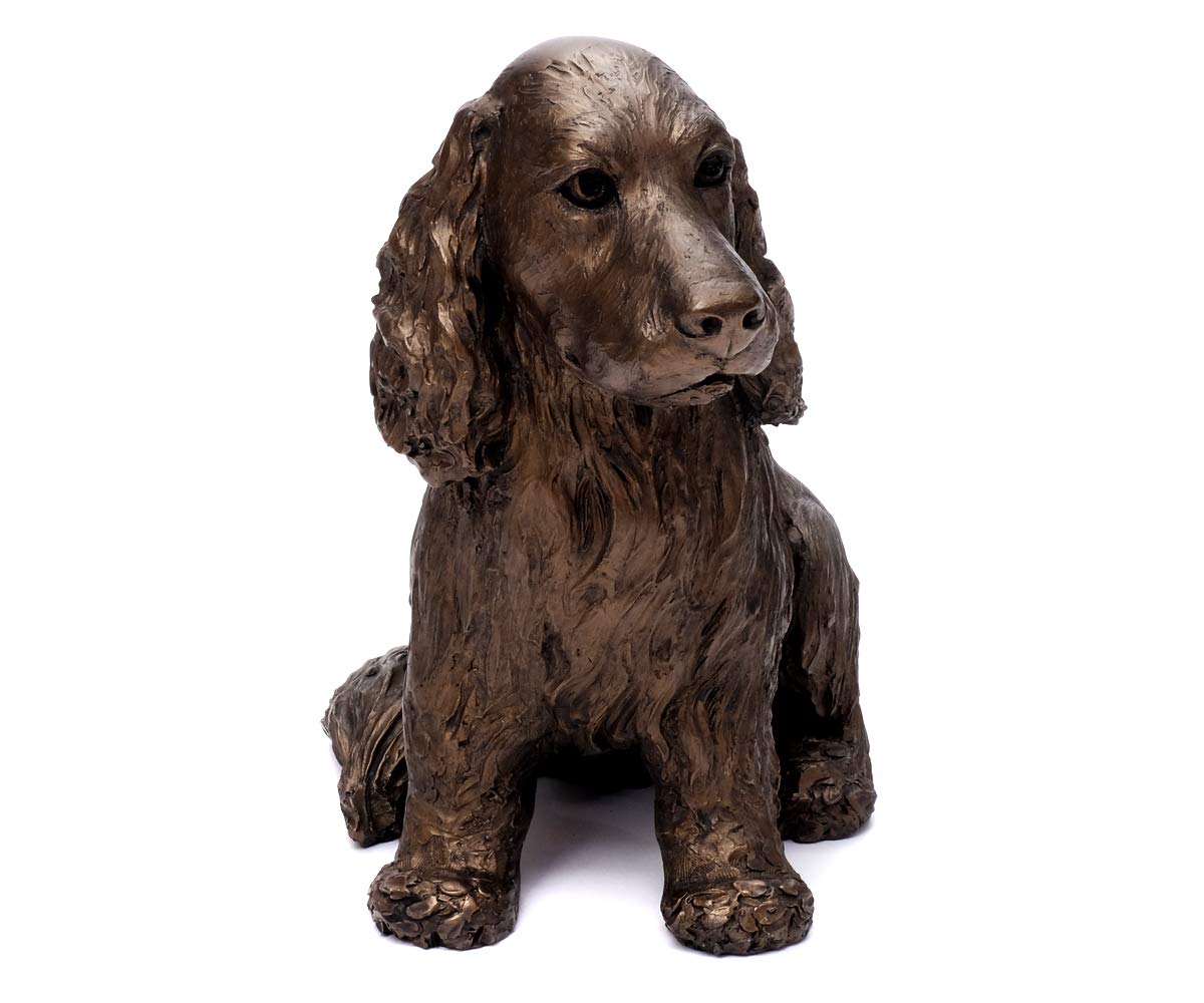 brillibrum-dekofigur-hund-cocker-spaniel-gro-handmade-kunstharz-bronze-29-cm image 4