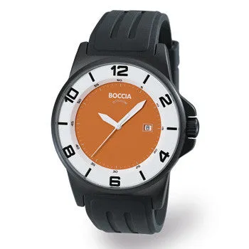 boccia-3535-19-id-herren-titan-uhr-orange-kautschuk-45-mm image 1