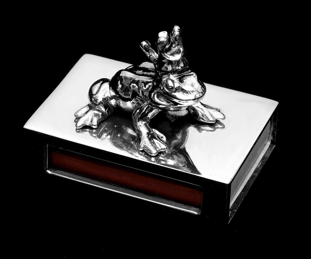 brillibrum-streichholz-box-zinn-froschk-nig-ohne-gravur image 7