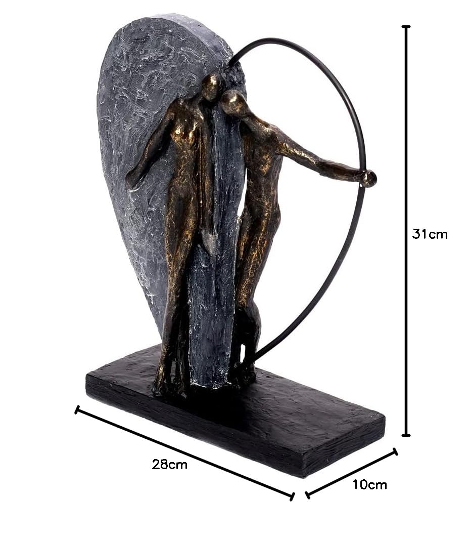 brillibrum-herz-skulptur-variante-1-bronze-aus-polyresin-liebespaar-31-cm image 6