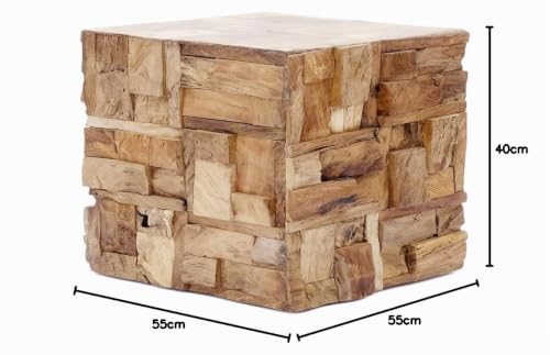 brillibrum-teakholz-beistelltisch-mosaik-quadratisch-treibholzhocker-handmade-40 image 6