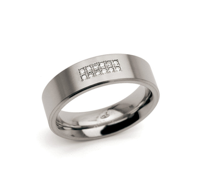 boccia-0101-18-titanium-ring-6-mm-mit-12-diamanten-0-06-ct image 2