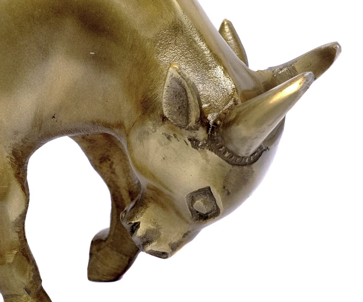 brillibrum-stier-figur-messing-antik-metall-deko-statue-17-x-9-x-27-cm image 3