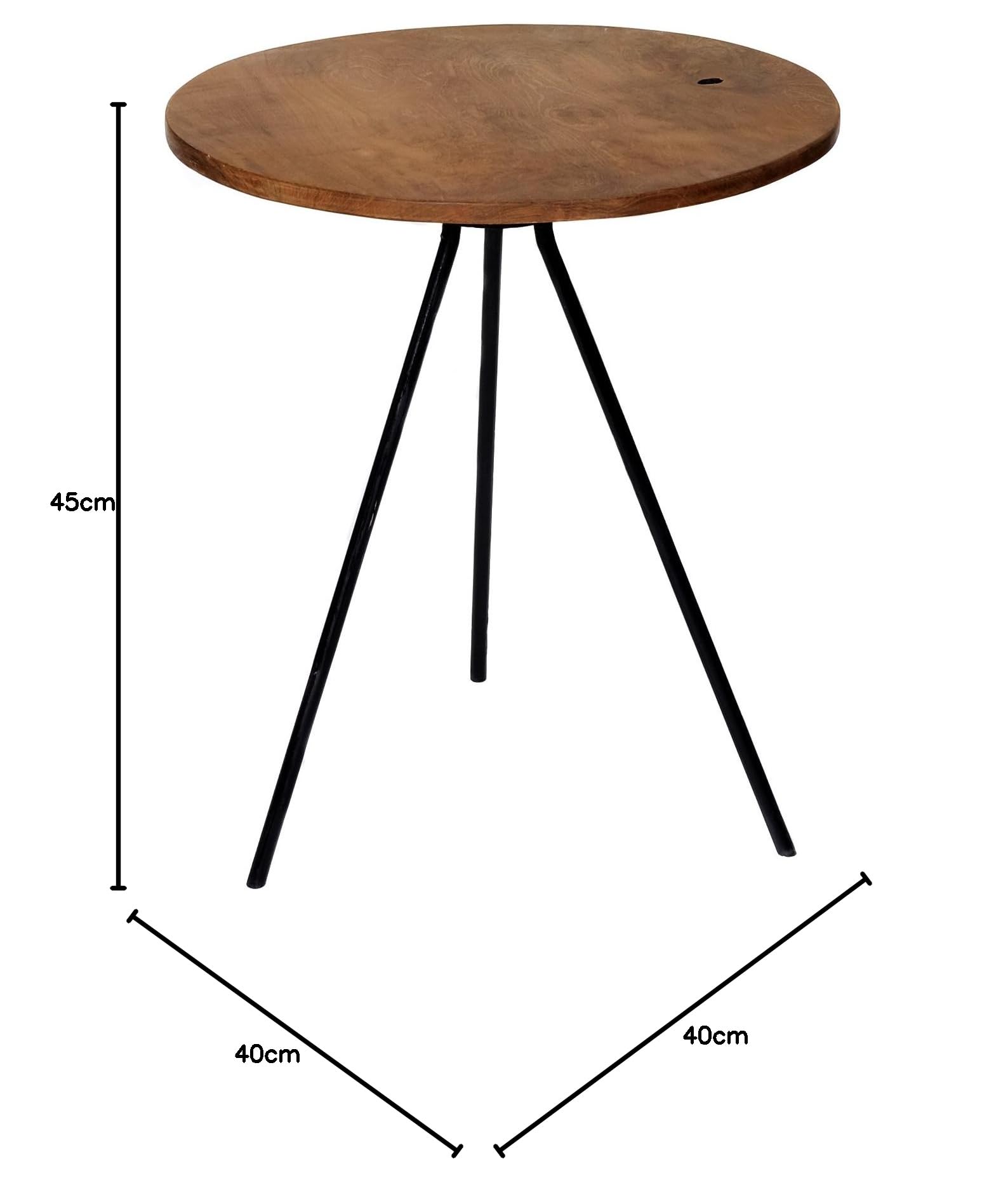brillibrum-design-beistelltisch-teakholz-rund-handmade-39-5-cm image 3