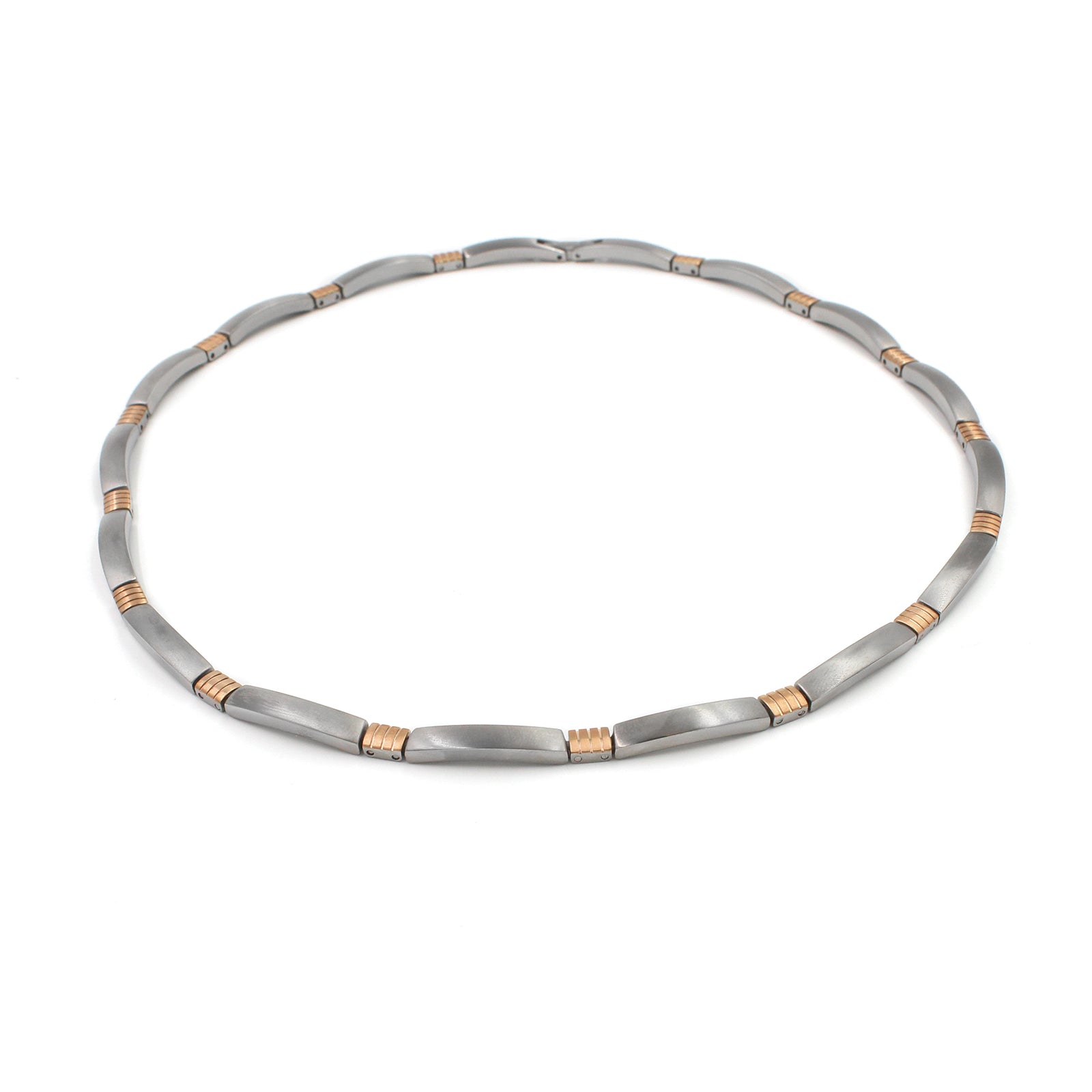 boccia-0877-03-titankette-5-mm-bicolor-ros-gold image 3