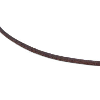 boccia-0834-01-titan-lederkette-3mm-braun-mit-bajonettverschluss image 1