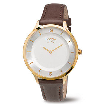 boccia-titanium-damenuhr-3249-04-gold-leder-37-mm image 1