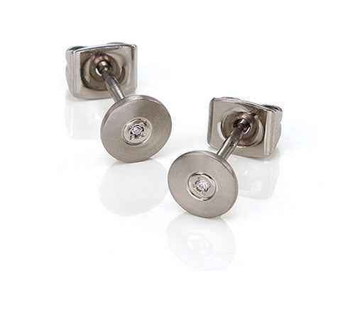 boccia-0545-01-titan-ohrstecker-mit-diamant-0-02-ct-6-mm image 2