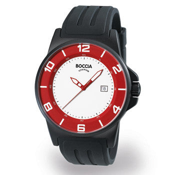 boccia-3535-15-herren-titan-armbanduhr-wei-rot-45mm image 1