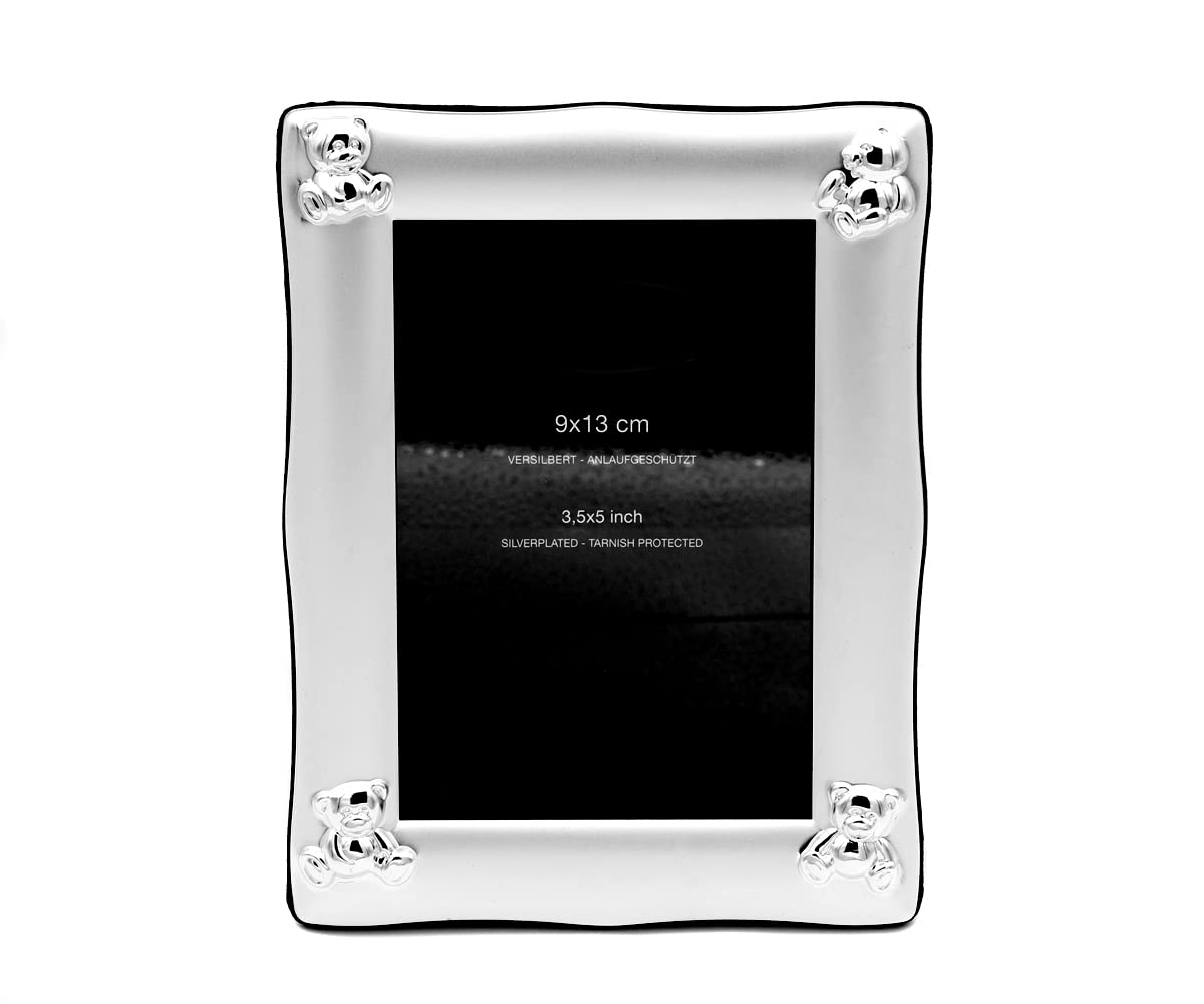 brillibrum-baby-bilderrahmen-versilbert-b-r-motiv-9x13-cm image 2