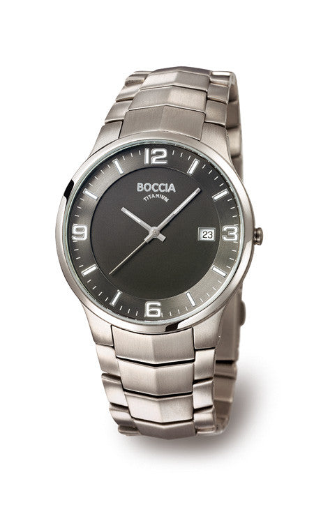boccia-3561-02-titan-herrenuhr-schwarz-38mm-leder image 2