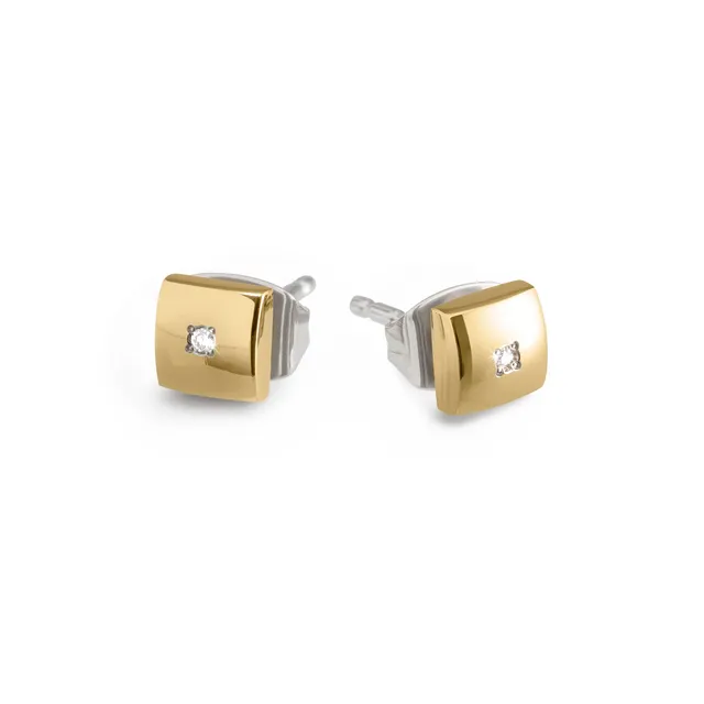 boccia-05050-03-damen-titan-ohrstecker-gold-diamant-5mm image 1