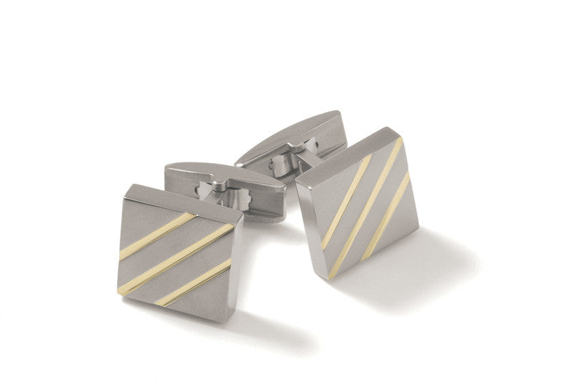 boccia-0602-06-titan-manschettenkn-pfe-gold-diagonal-15-mm image 2