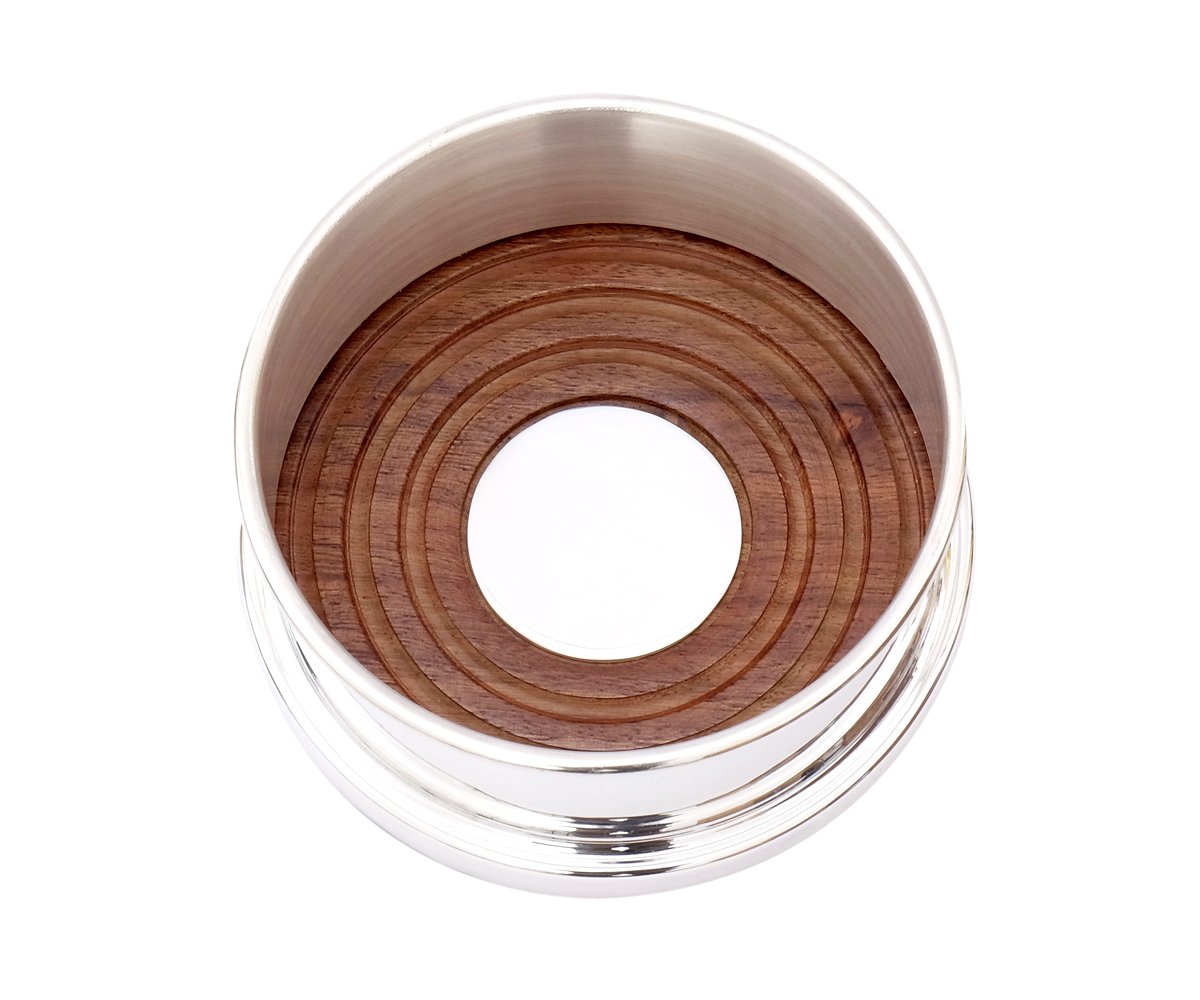 brillibrum-design-flaschenuntersetzer-metall-versilbert-10-cm image 2