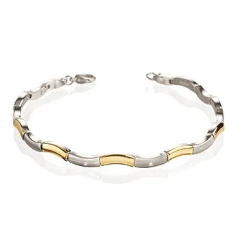 boccia-titanium-armband-0370-04-wellen-diamant-bicolor image 1