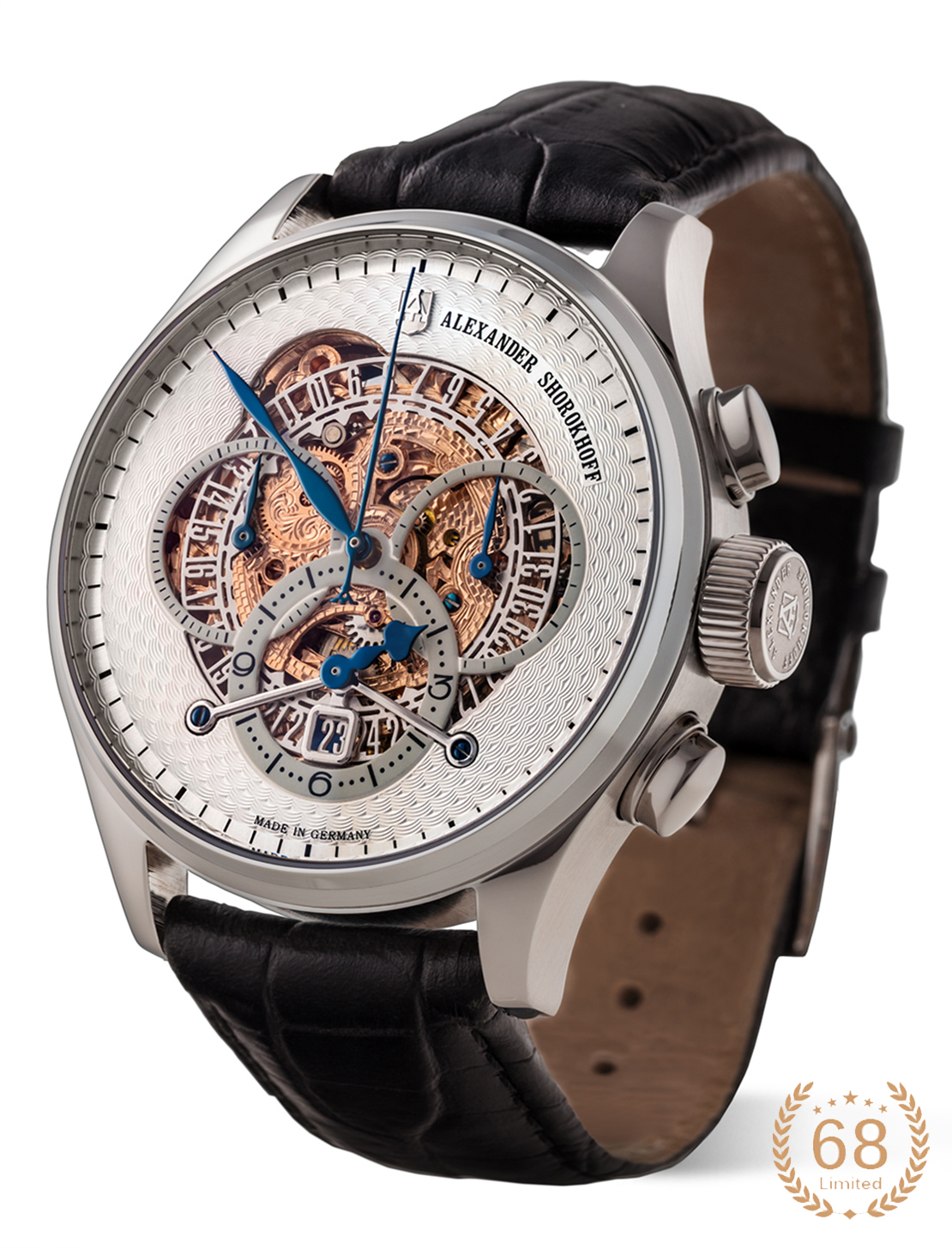 alexander-shorokhoff-chrono-regulator-skeleton-automatik-armbanduhr-2 image 1