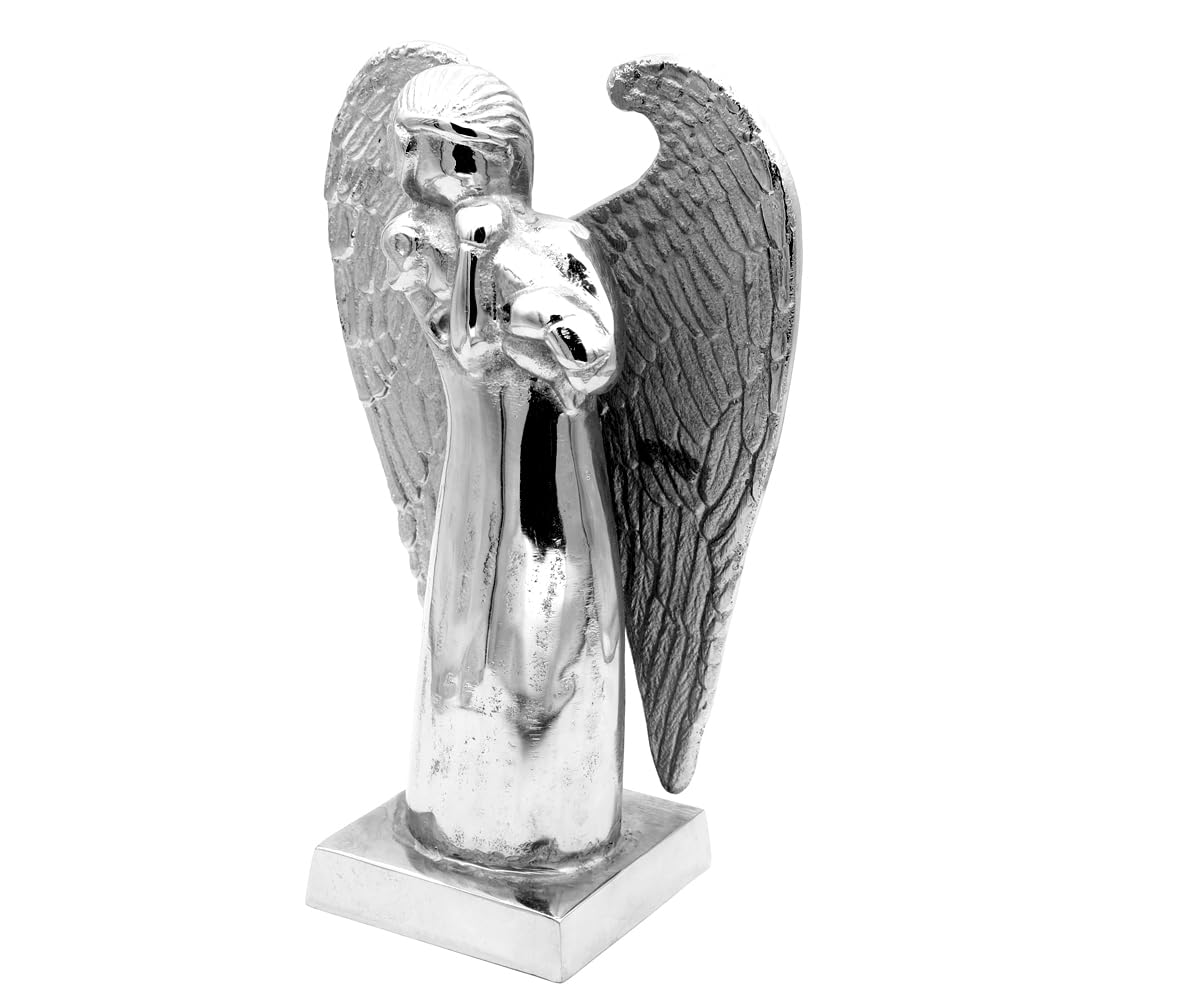 brillibrum-schutzengel-mit-hund-figur-metall-klein-20x12x7-cm-ohne-gravur image 4
